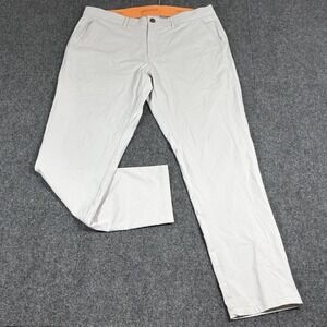 Macade Pants Men Fits 36x30 Gray Performance Slim Fit Tech Lightweight Golf